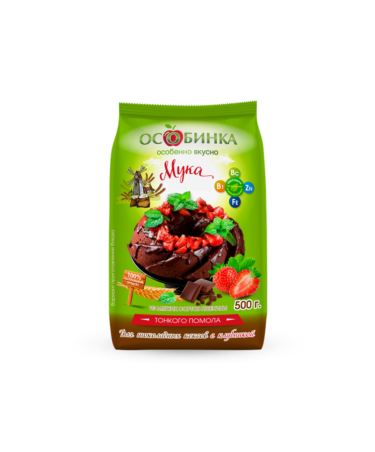 Мука для шоколадных кексов